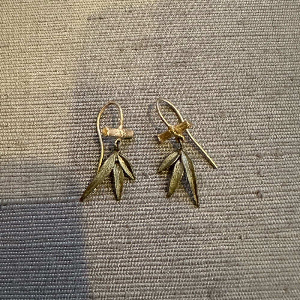 Michael Michaud Bamboo Earrings